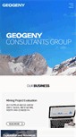 Mobile Screenshot of geogeny.biz