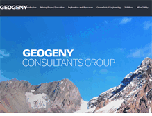Tablet Screenshot of geogeny.biz